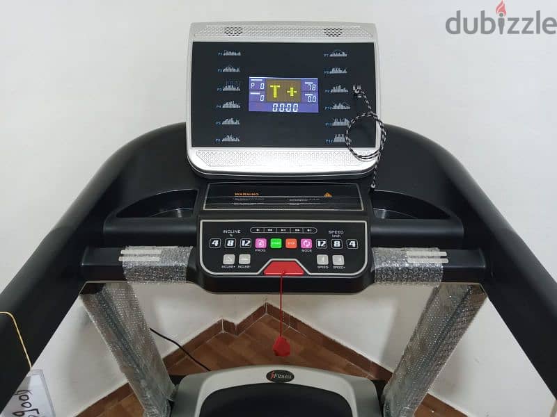 one time used treadmill supper clean 3hp 4