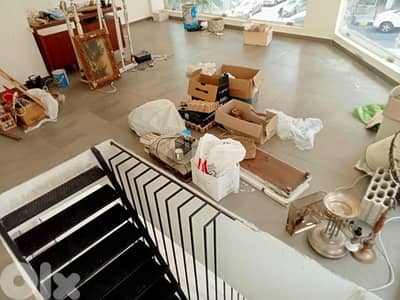 120 Sqm l Prime Location, Decorated Showroom For Rent in Achrafieh