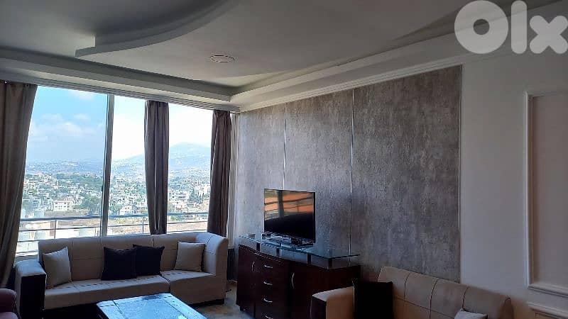 all inclusive مفروشةبلاكامل، ايجار يتضمن ٢٤ ساعة كهرباء + انترنت 0