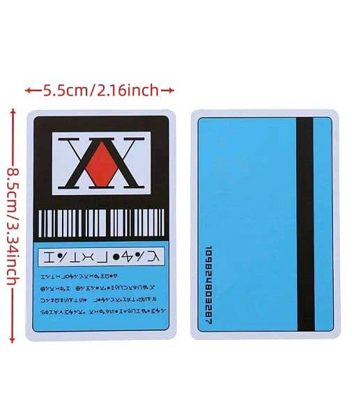 Hunter x Hunter liscence card 6