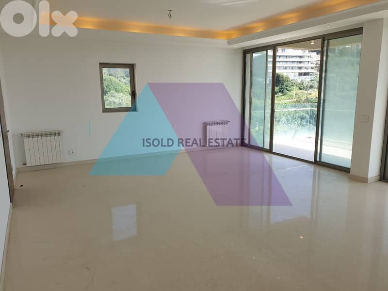 280 m2 apartment+open view for rent in Baabda - شقة للإيجار في بعبدا 0