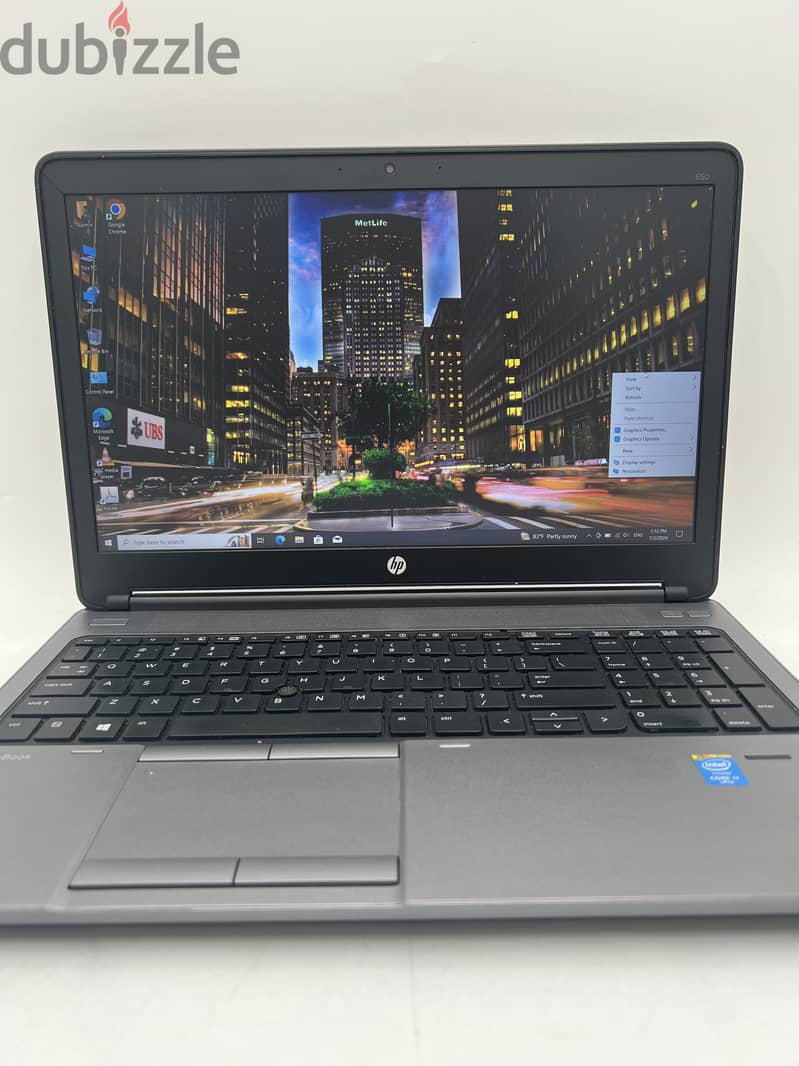 4233 Used  Laptop HP Probook 650 G1 - Core i7 - 12GB RAM 9