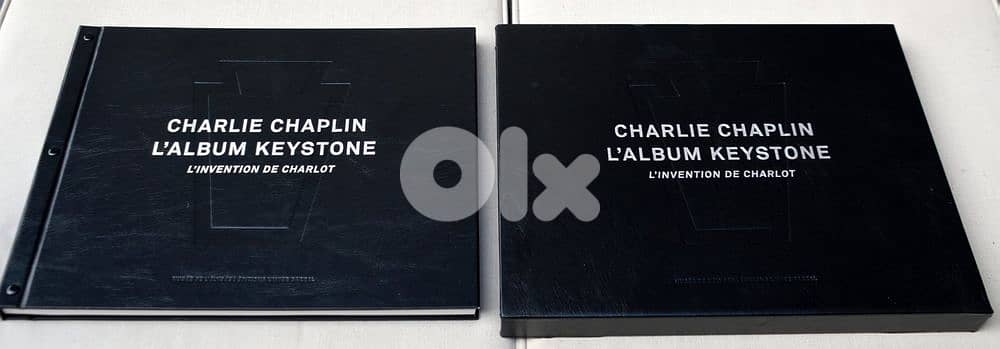 Coffret livre Charlie Chaplin l'album Keystone "invention de Charlot" 2