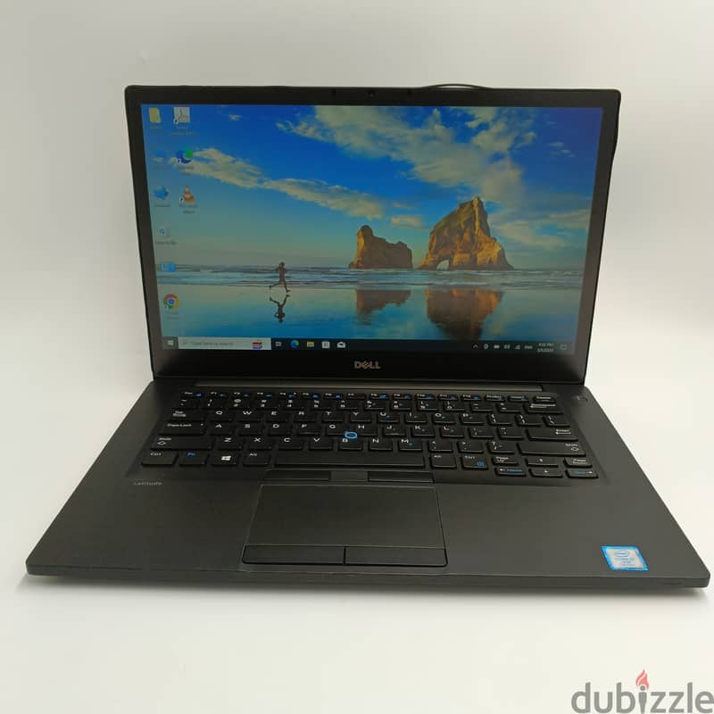 3294: Used Laptop Dell Latitude 7480 Core i7 7600U 16GB DDR4 RAM 256 5