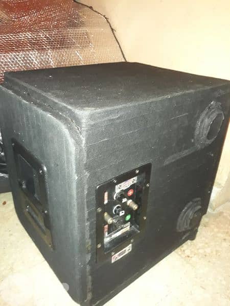 Vintage double bass JBN 900Watts 4ohms(output 4 extra sp. ) made in USA 9