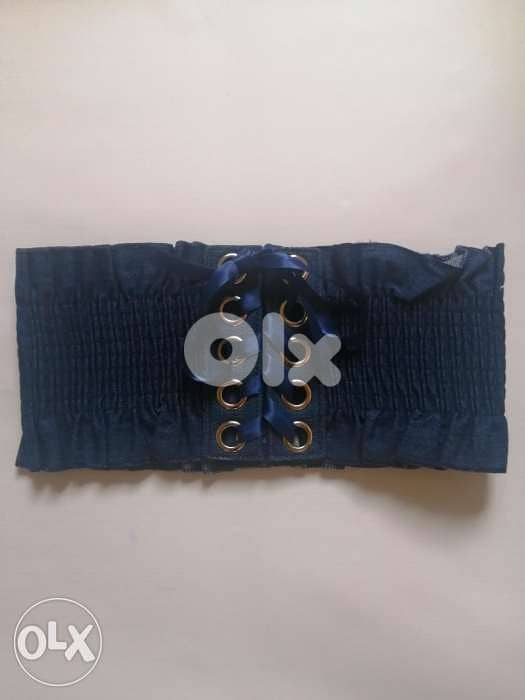 Denim belt 0