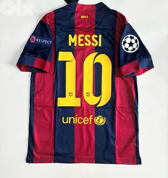 Barcelona FCB 14/15 Messi 10 final berlin/ special edition nike jersey 0