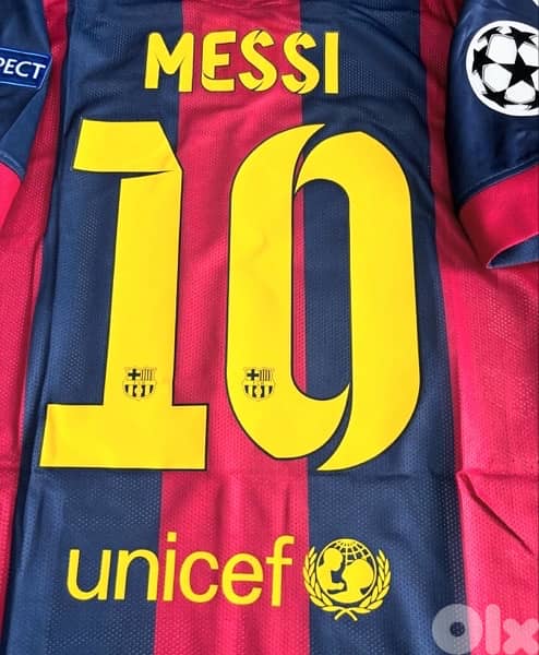 Barcelona FCB 14/15 Messi 10 final berlin/ special edition nike jersey 3