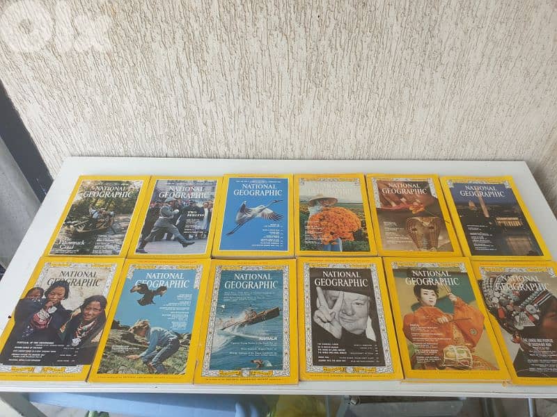 huge collection of national geographic,240 magazines,for all ages 13