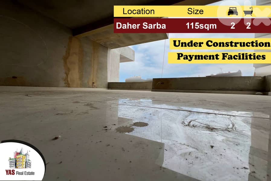 Daher Sarba 115m2 | Under Construction | Payment Facilities | EL EH | 0