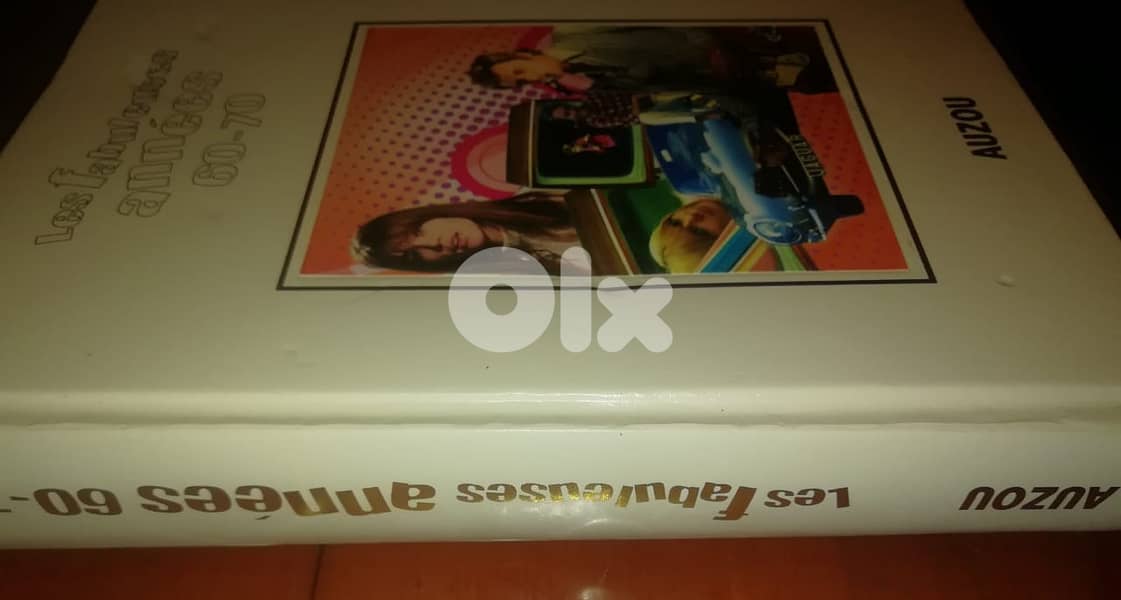 Les fabuleuses annees 60s 70s  Livre a propos de tous les stars artis 1