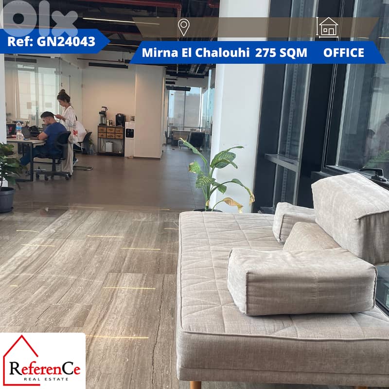 Office For Rent Mirna El Chalouhi. مكتب للإيجار ميرنا الشالوحي 0
