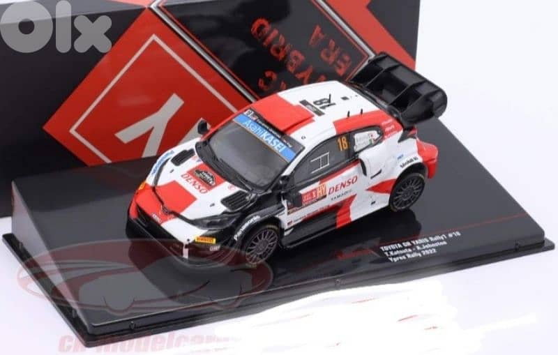 Toyota GR Yaris (Rally 2022) diecast car model 1;43. 0