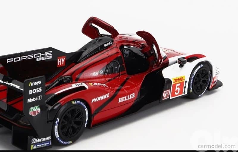 Penske Porsche 963 Lemans 24h 2023) diecast car model 1:24. 3