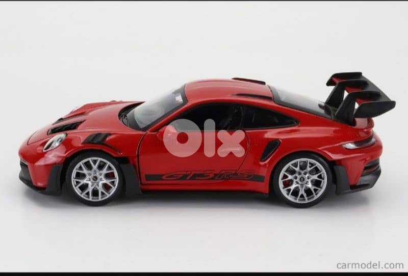 Porsche 911(992) GT3 RS 2023 diecast car model 1:24. 1