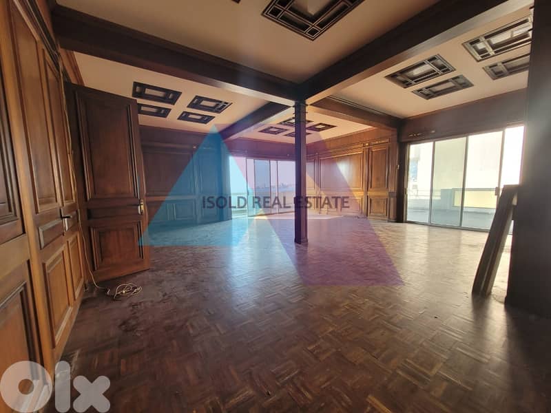 A 1120m2 3 floors office+terrace+mountain/sea view for rent in Jounieh 0