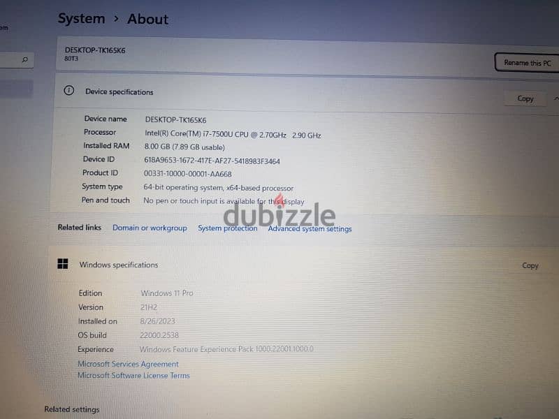 Lenovo laptop used like new for sale 3