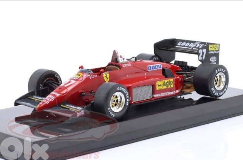 M. Alboreto Ferrari 156/85 (GP 1985) diecast car model 1:24 1