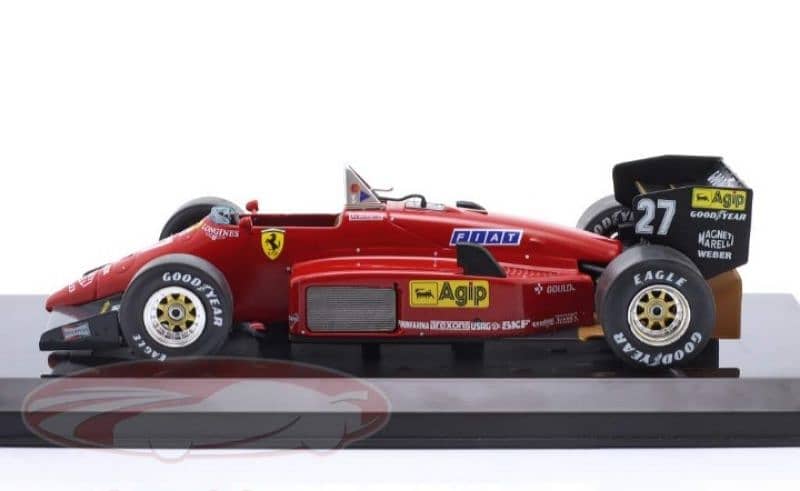 M. Alboreto Ferrari 156/85 (GP 1985) diecast car model 1:24 2