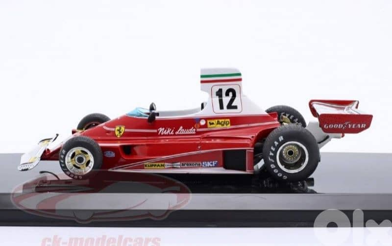 Niki Lauda Ferrari 312T (GP 1975) diecast car model 1:24 2