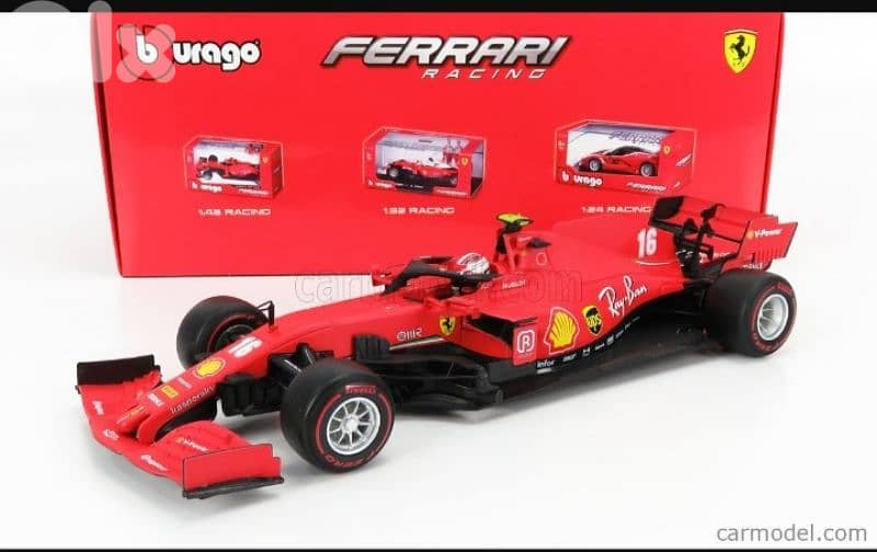Charles Leclerc  SF1000 F1 diecast car model 1:18. 6