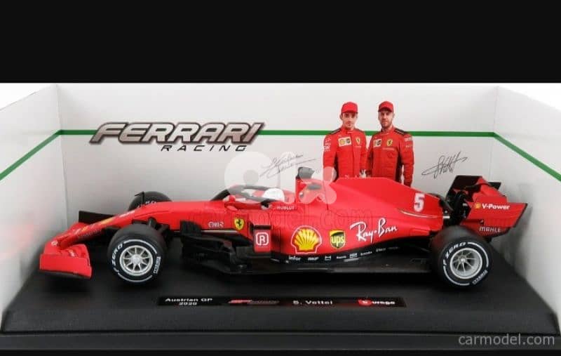 Sebastien Vettel Ferrari SF1000 diecast car model 1;18. 7