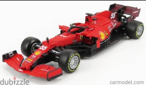 Ferrari SF21 Carlos Seinz Jr diecast car model 1;43