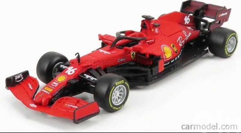 Ferrari SF21 Charles Leclerc diecast car model 1;43. 0