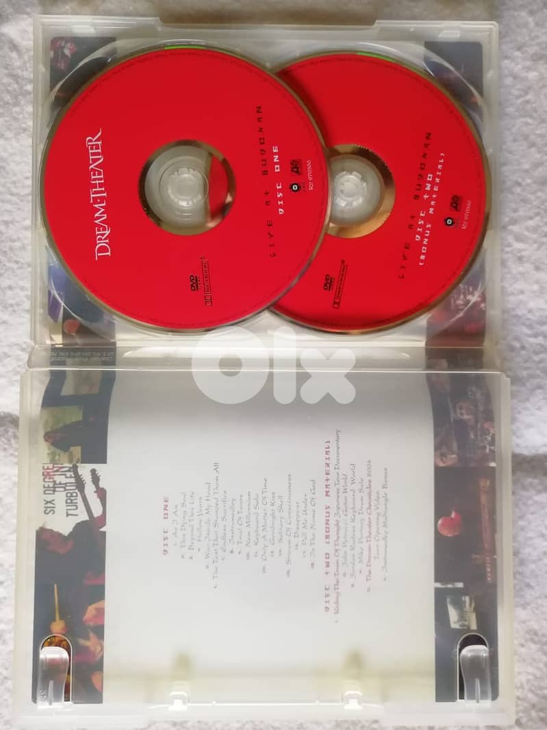 Three Dream theater DVDs for 30$ 2
