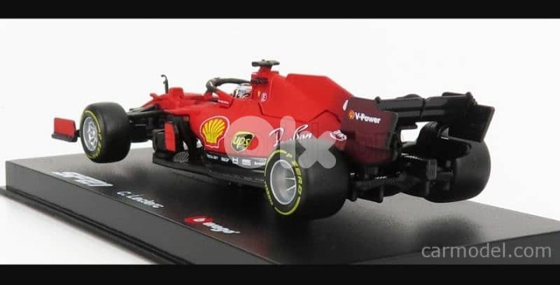 Ferrari SF21 C. Leclerc diecast car model 1;43. 3