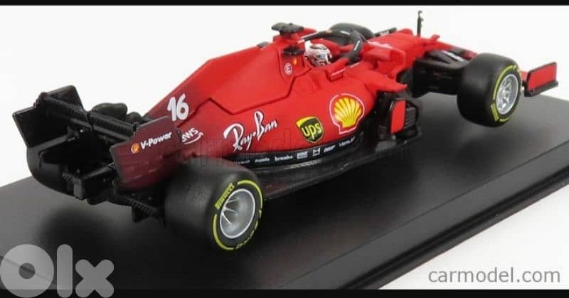 Ferrari SF21 C. Leclerc diecast car model 1;43. 5