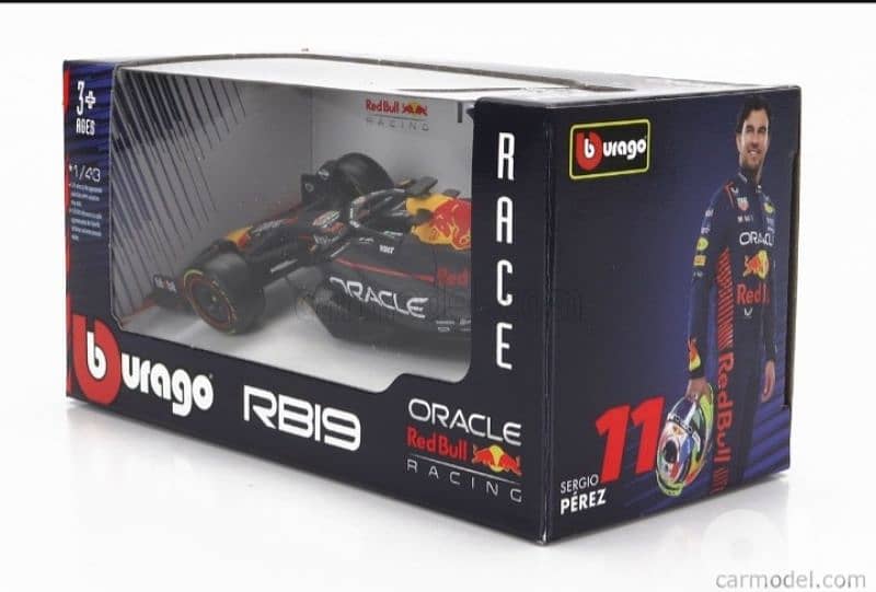 Max Verstappen Redbull RB19 (2023) diecast car model 1;43. 7