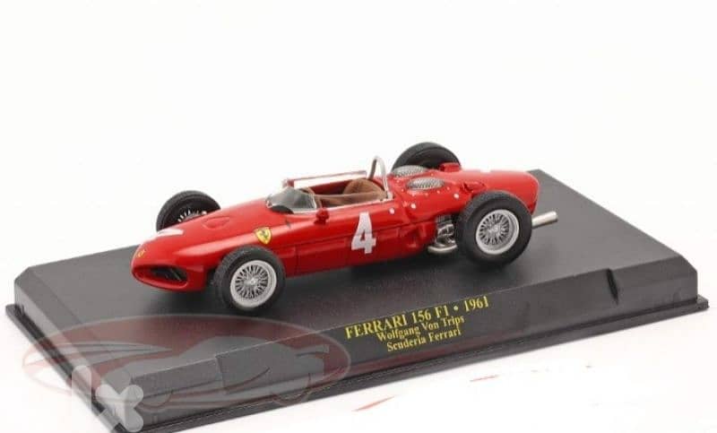 Ferrari 156 F1 (1961) Wolfgang Von Trips diecast car model 1;43. 0