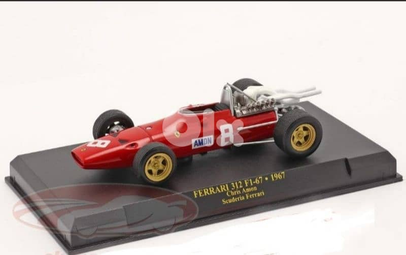 Ferrari 312 F1 (1967) Chris Amon diecast car model 1;43 0