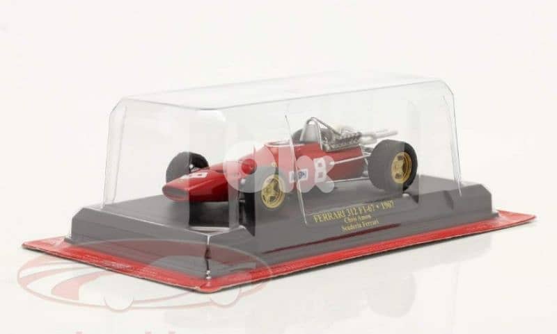 Ferrari 312 F1 (1967) Chris Amon diecast car model 1;43 5