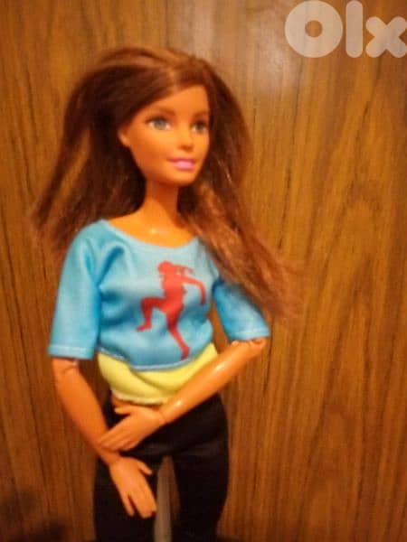 MADE TO MOVE Brunette Barbie 22 JOINTS Great doll in own wear=27$ 6