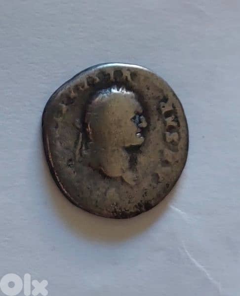 Ancient Roman Silver Denarius coin  Caesar Vespesian year 69_ 79AD2 0