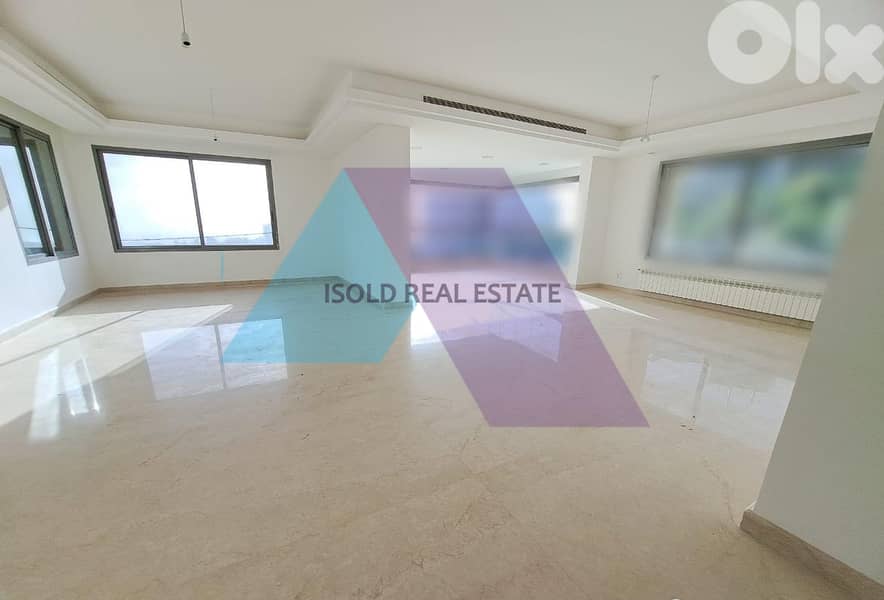 280m2 apartment+terrace+panoramic sea view for sale in Yarzeh - اليرزة 0
