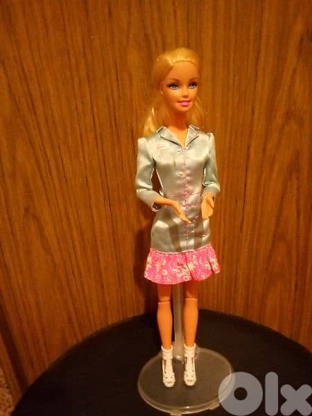 Barbie PUPPIES SWIMMING POOL Mattel Great doll Moves her Hands Up +Sh 6