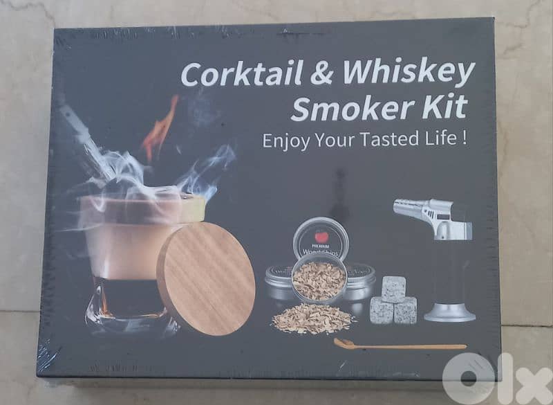 Cocktail & Whiskey Smoker Kit 0