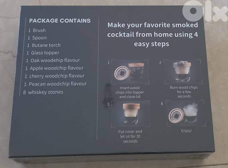 Cocktail & Whiskey Smoker Kit 1