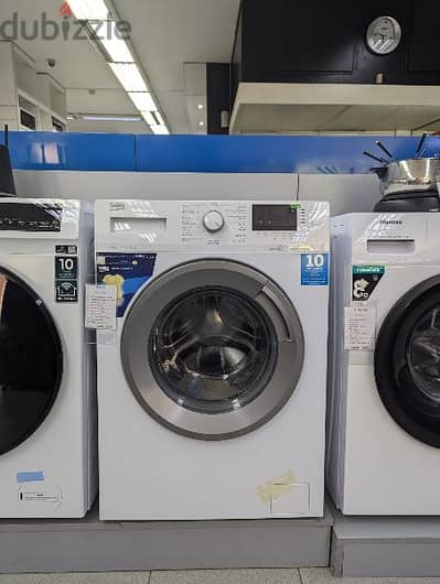 Beko Inverter 8Kg Washing Machine غسالة إنفرتر