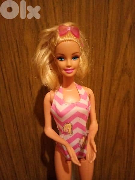 Barbie Puppy Swim School great Mattel doll moves her hands up+Shoes+Sg 1