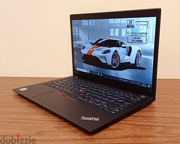 T14s touch generarion 10 super slim/light - core i7  - 16 ram 10