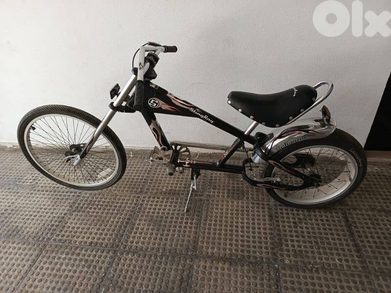 Schwinn Chopper bike - bicycle. American Harley Style. 0
