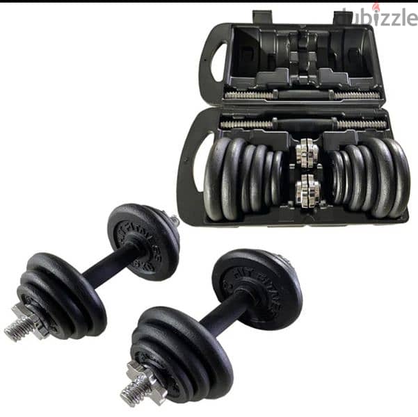 painting dumbbell set (20kg) 0