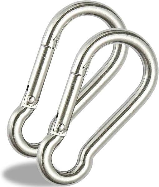 304 Stainless Carabiner 0