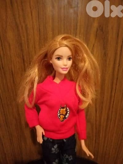 Barbie Mattel Great doll 2012 Bend legs in Outfit +Shoes=25$