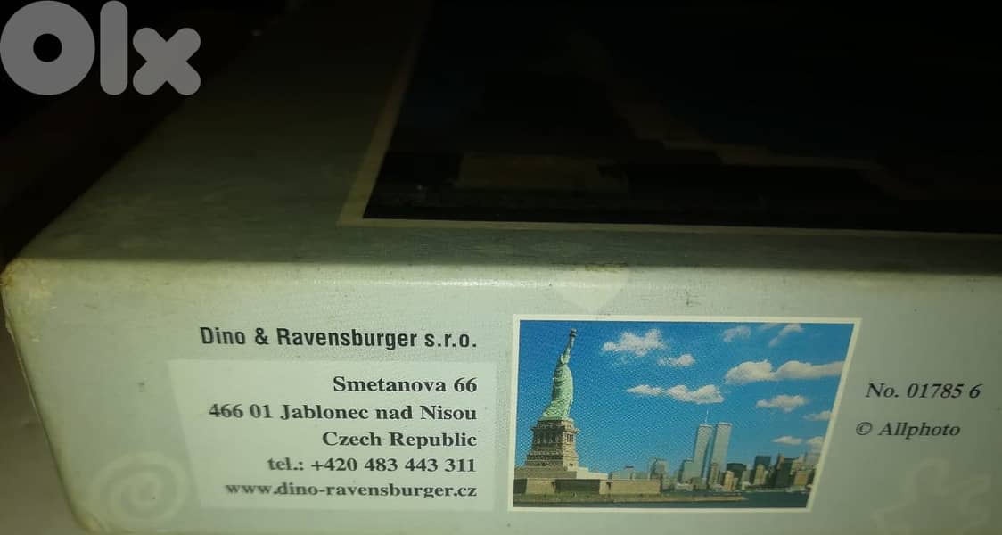 New York puzzle by Dino Ravensberger 1000 pcs 66*47cm used 2