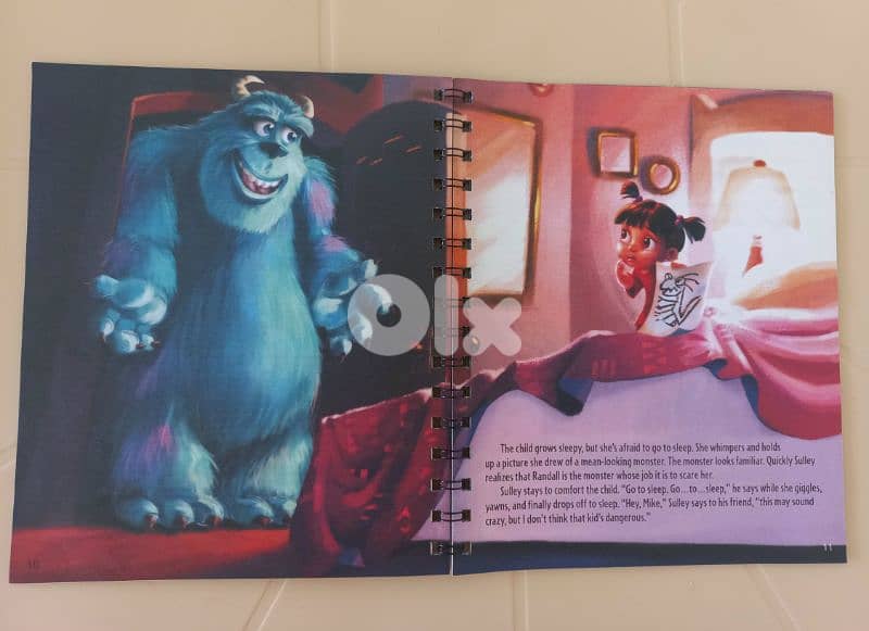 2 Story Reader books:The Incredibles+Cars 3